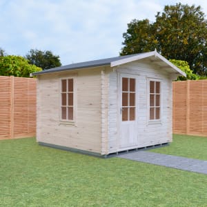 Shire Bucknells Log Cabin - 10 x 10ft