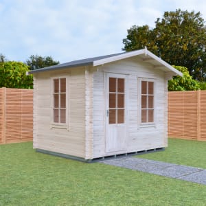 Shire Bucknells Log Cabin - 10 x 8ft