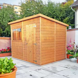 Shire Pent Tongue & Groove Shed - 8 x 6ft