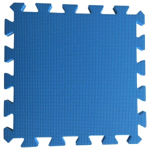 Warm Floor Blue Interlocking Floor Tiles for Garden Buildings - 7 x 7ft