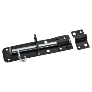 Wickes Black Brenton Bolt - 153mm