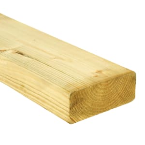 Wickes C16 Treated Kiln Dried Timber - 45 x 120 x 3600mm