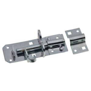 Wickes Galvanised Brenton Bolt - 102mm