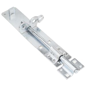 Wickes Galvanised Brenton Bolt - 208mm