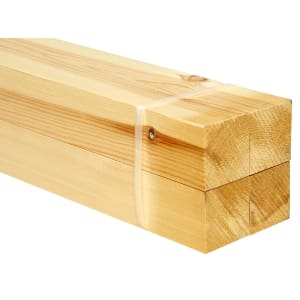 Wickes PSE Redwood Timber - 44 x 44 x 1800mm - Pack of 4