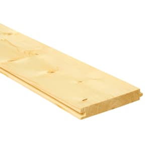 Wickes PTG Timber Floorboards - 18 x 119 x 2400mm