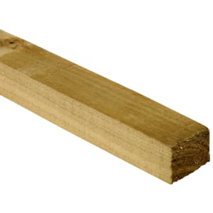 Wickes Treated Sawn Kiln Dried Timber - 45 x 45 x 3600mm