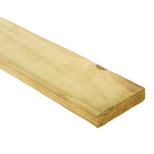 Wickes Treated Sawn Timber - 22 x 100 x 3000mm