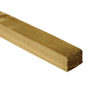 Wickes Treated Sawn Timber - 47 x 47 x 3000mm