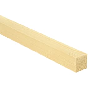 Wickes Whitewood PSE Timber - 34mm x 34mm x 2400mm