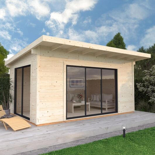6x4.5m Log Cabin Base Kit