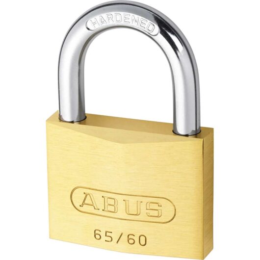 Abus 65 Series Compact Brass Padlock 60mm Standard