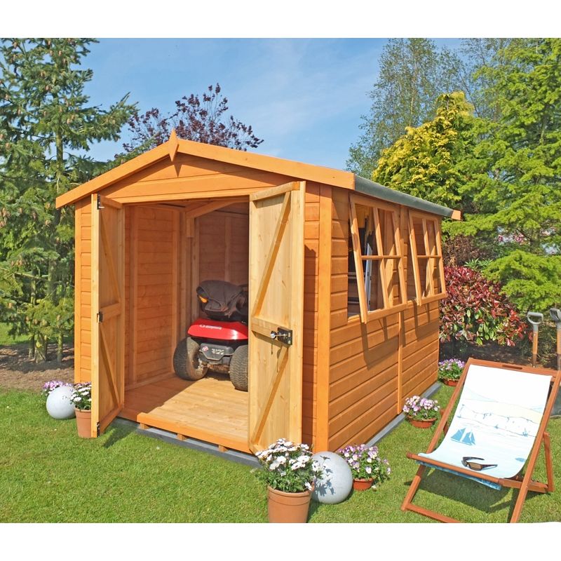 Bison Handmade Garden Shed Approx 12 x 10 Feet