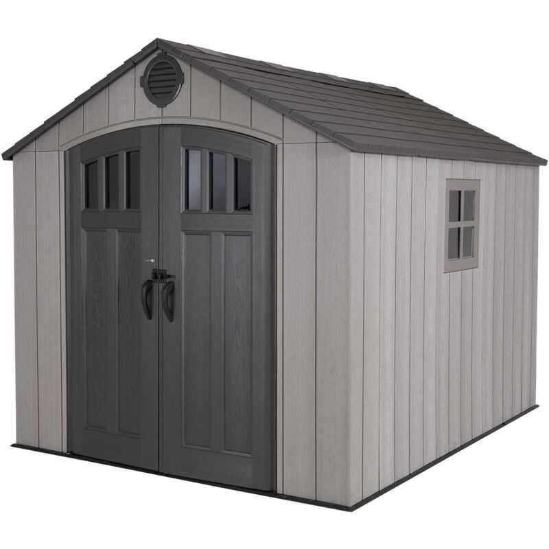 Lifetime - 8 Ft. x 10 Ft. Outdoor Storage Shed