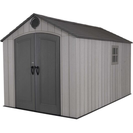 Lifetime - 8 Ft. x 12.5 Ft. Outdoor Storage Shed