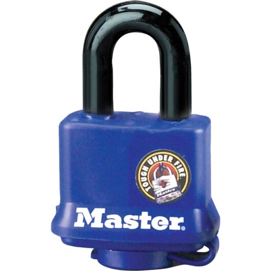 Masterlock Weather Tough Padlock 40mm Blue Standard