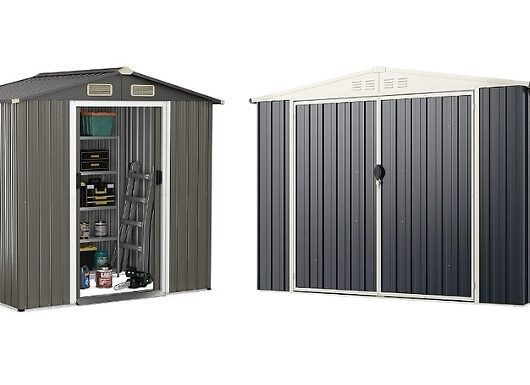 Metal Garden Shed - 2 Sizes!