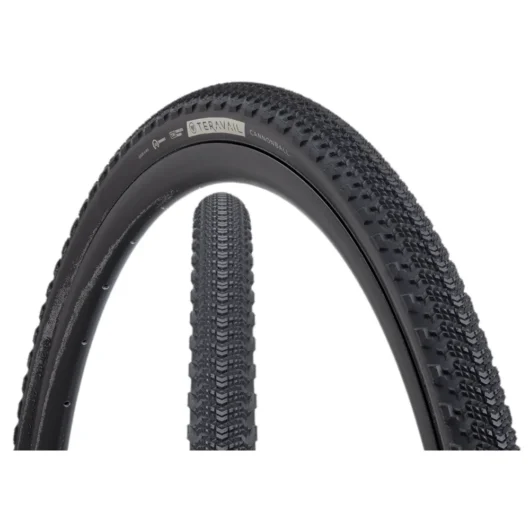 Teravail Cannonball Gravel Tyre Light and Supple Black