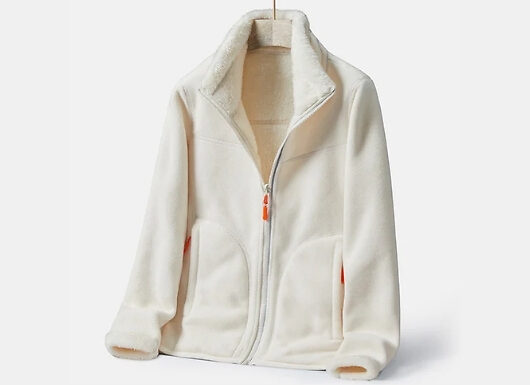 Women's Double-Sided Fleece Jacket- 8 Colours, 6 Sizes!